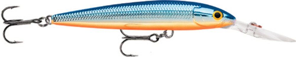 Воблер RAPALA Downdeep Husky Jerk 10 /SB /суспендер/ 2,1-4,8м, 10см, 11гр.