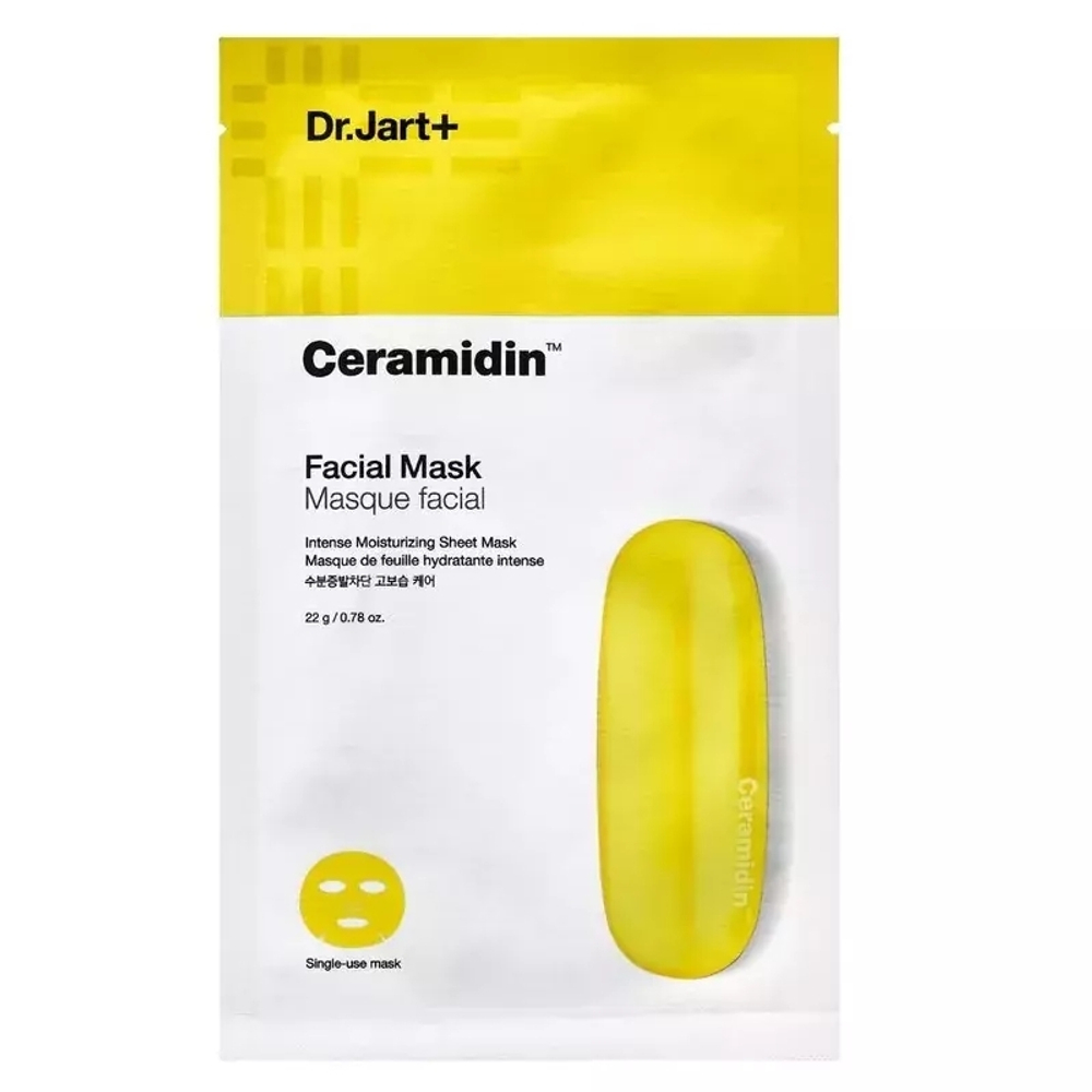 Dr.Jart маска тканевая с керамидами Ceramidin