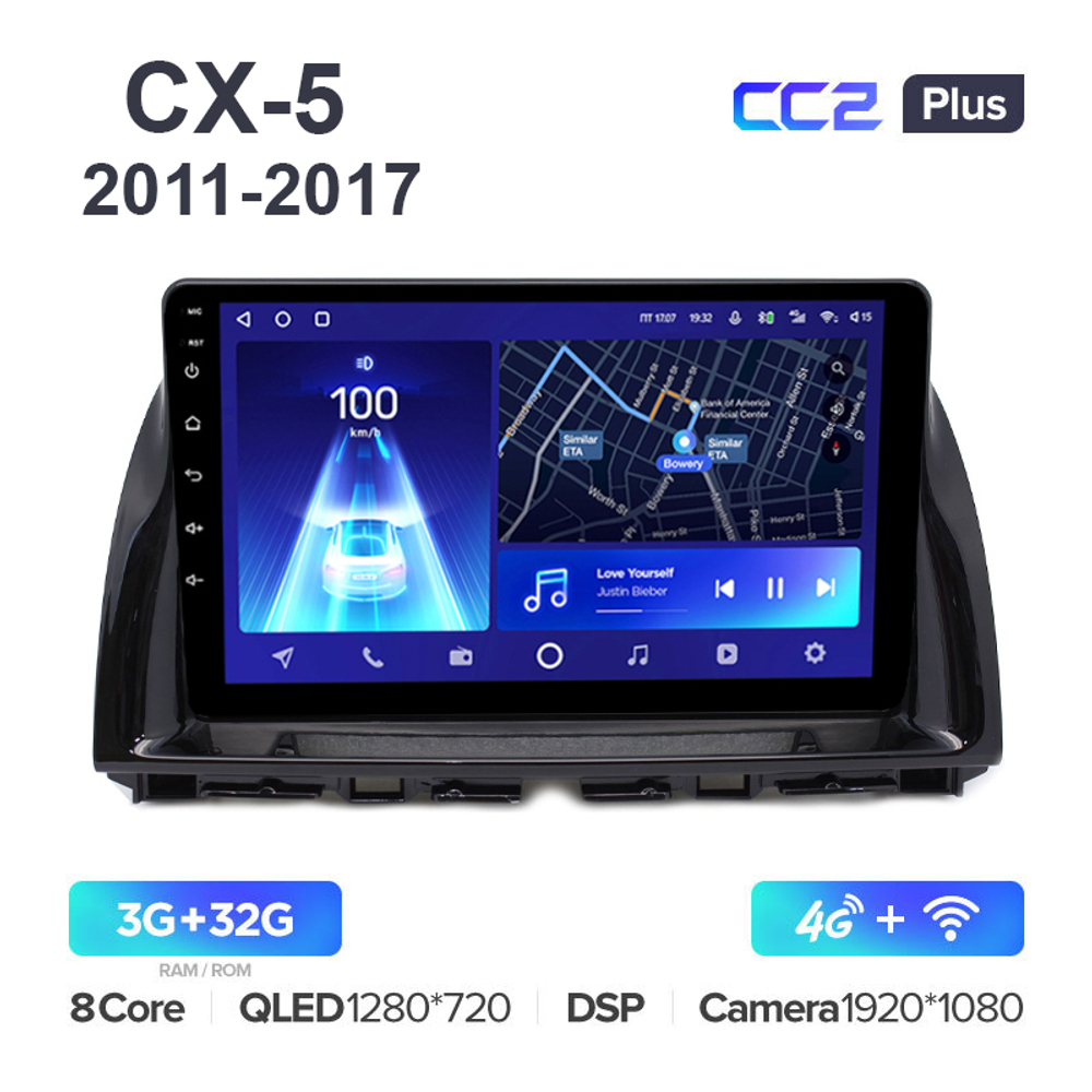 Teyes CC2 Plus 10,2"для Mazda CX-5 2011-2017