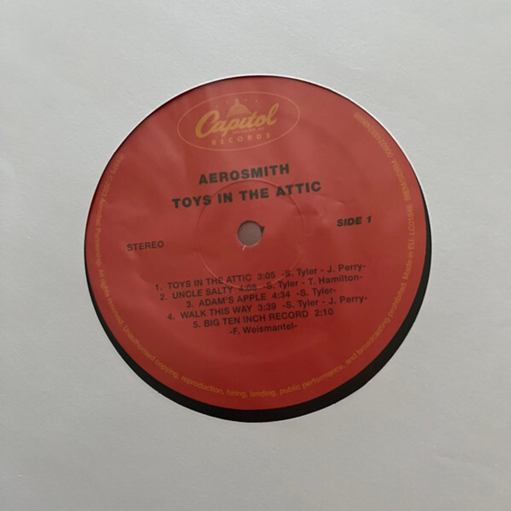 Aerosmith / Toys In The Attic (LP)