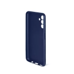 Силиконовый чехол с микрофиброй для Samsung Galaxy A04s/A13 blue DF
