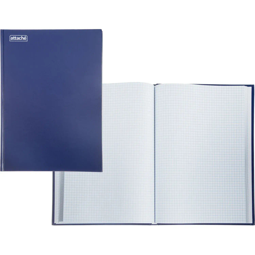 Книга учета 144л. в клетку офсет, обл.бумвинил ATTACHE
