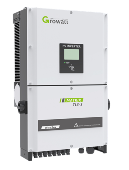 Сетевой инвертор Growatt 30 000S (30 кВт, 3-фазный, 2 МРРТ)