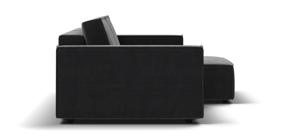 Угловой диван BOSS SOFT MODOOL Вельвет CORD графит