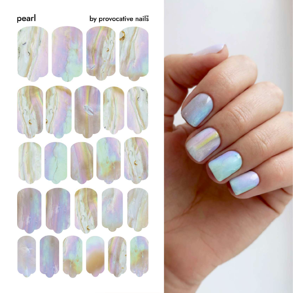 Пленки для маникюра Provocative Nails  pearl