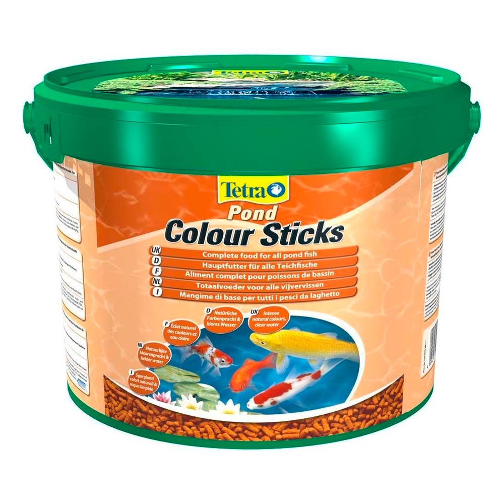 Tetra Pond ColorSticks 10 л - корм для прудовых рыб (палочки)