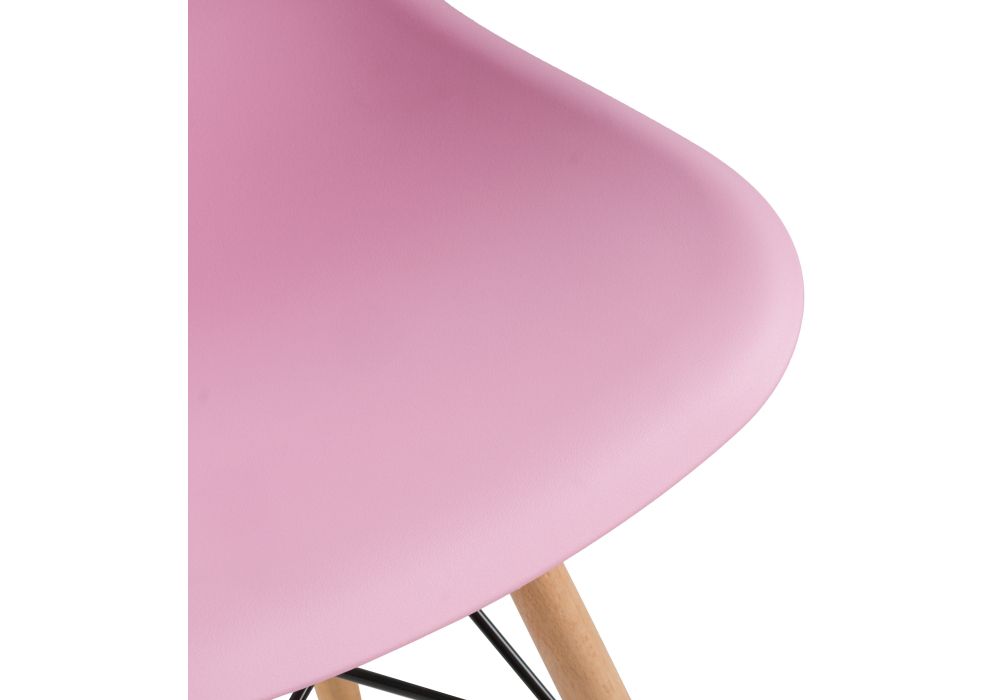 Пластиковый стул Eames PC-015 light pink