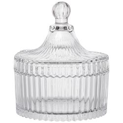 ЕМКОСТЬ ДЛЯ ХРАНЕНИЯ LEFARD С КРЫШКОЙ "BLISS", 10*12,5СМ