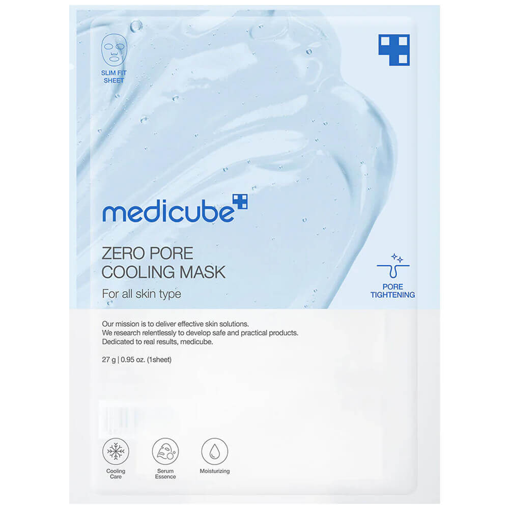 Medicube Zero Pore Cooling Mask охлаждающая тканевая маска для сужения пор