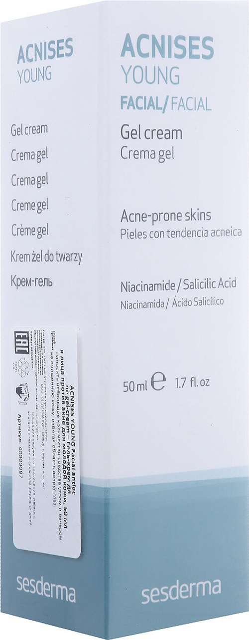 Sesderma ACNISES YOUNG Gel-cream - Крем-гель, 50 мл