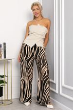Брюки Тико (бежевые/принт) Б15773-12М LT Collection