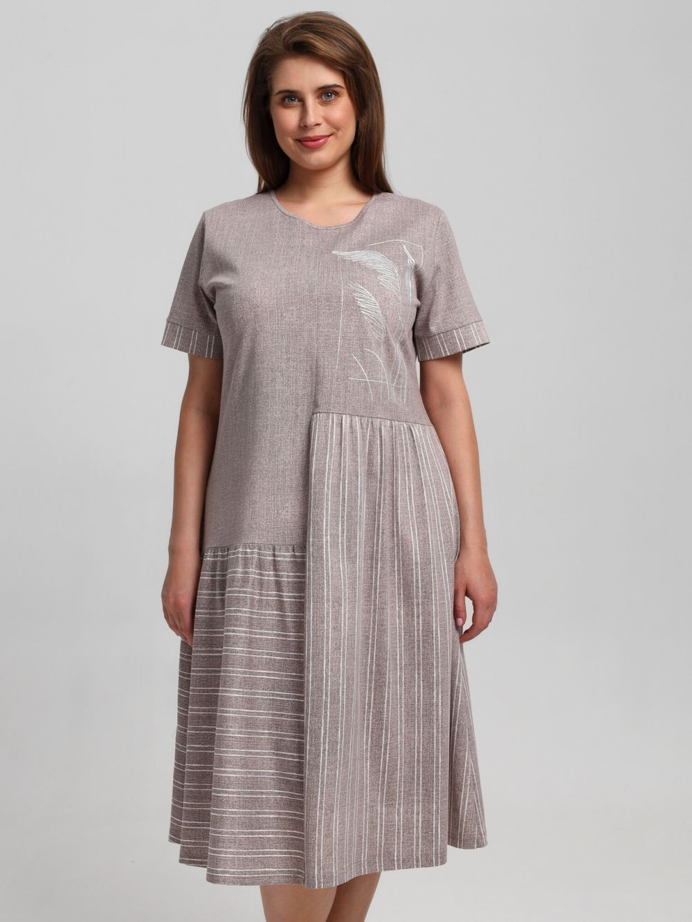 Платье Баронесса-1 Виотекс БЕЖЕВЫЙ