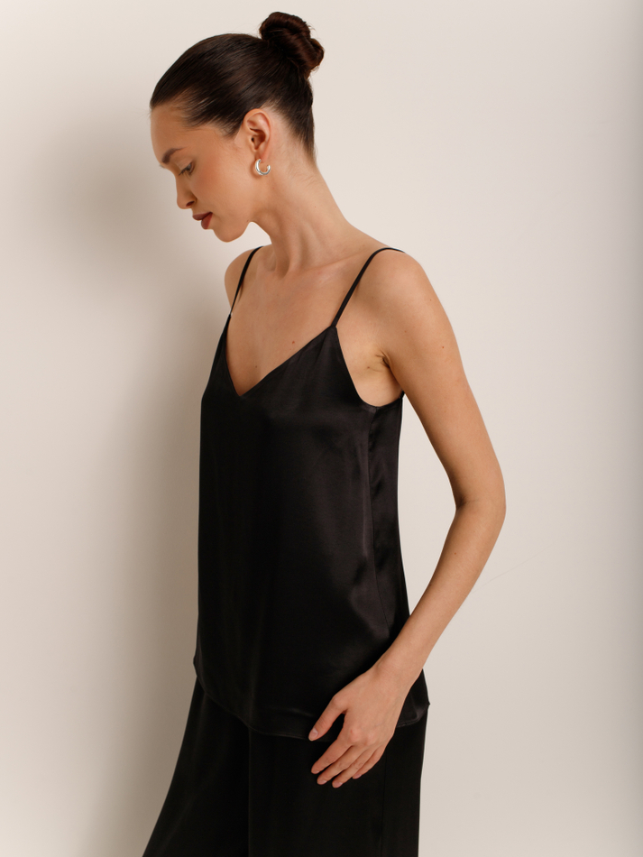 Топ шелковый