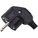 Вилка угловая Navigator с/з черная