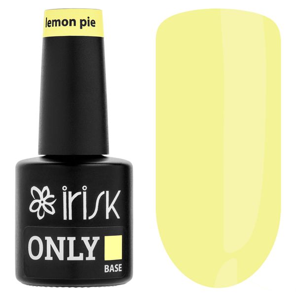 База каучуковая цветная Only Base, 10мл IRISK (02 Lemon pie (Лимонный пирог))