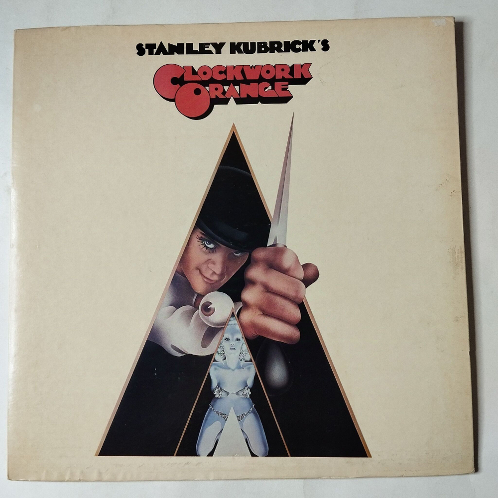 Винтажная виниловая пластинка LP Stanley Kubrick Заводной Апельсин A Clockwork Orange (USA 1972)