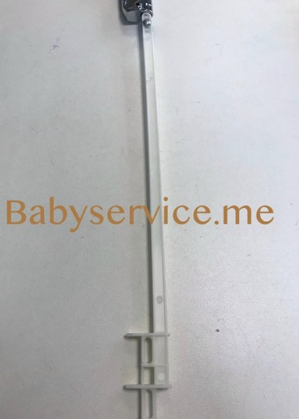 Шарнир рамы серый с тягой