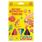 Карандаши 18цв. "Премиум" трехгран. супермягкий грифель (Каляка-Маляка)