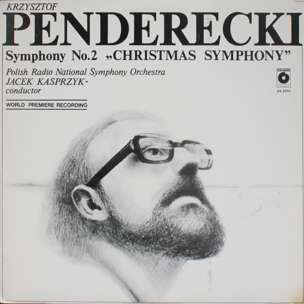 Krzysztof Penderecki / Symphony No. 2 "Christmas Symphony" (LP)