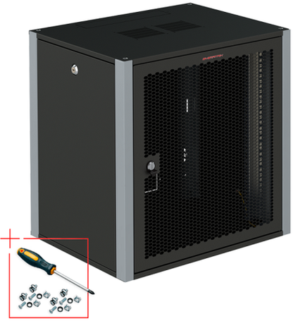 Шкаф настенный 19", 18U SYSMATRIX WP 6618.930