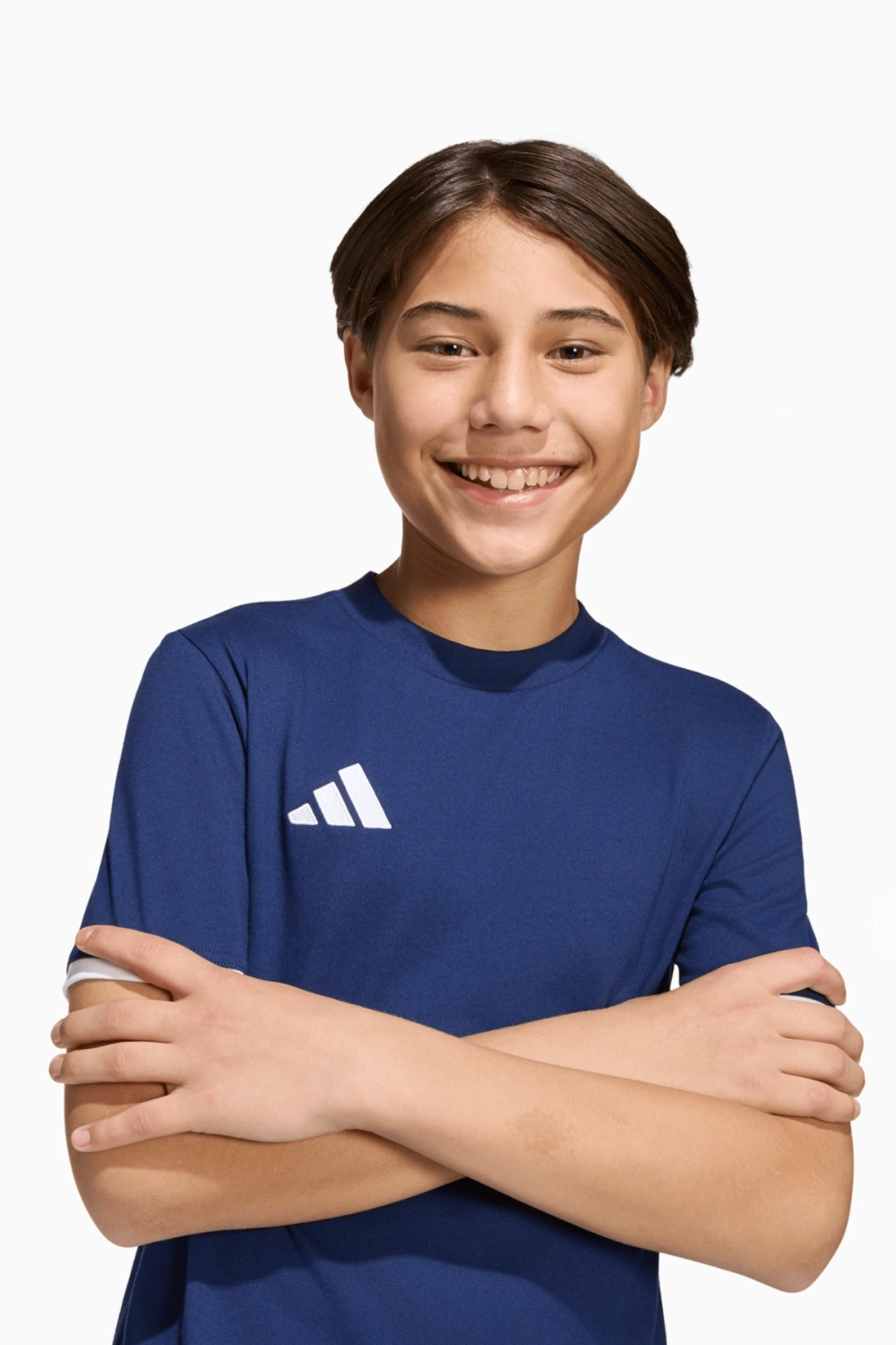 Футболка adidas Entrada 26 Tee Junior - темно-синий