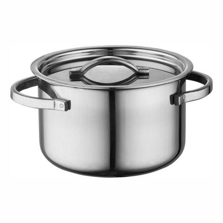 Соусник кастрюля для подачи 90 мл d6,7/5,2 см h3,7 см с крышкой нерж. P.L. Proff Cuisine