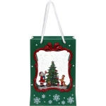 Сувенир с подсветкой «Елочка нарядная» 16.6*8.6*23 см, микс (питание от USB и батареек)