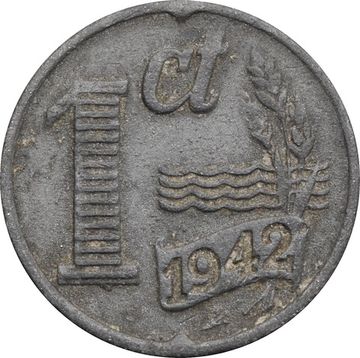 1 цент 1942 Нидерланды