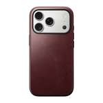 Кожаный чехол MagSafe Nomad Horween Modern Leather Case Limited Edition для iPhone 17 Pro Гибридный укреплённый чехол из натуральной кожи Horween с сенсорной накладкой для Контроллера камеры