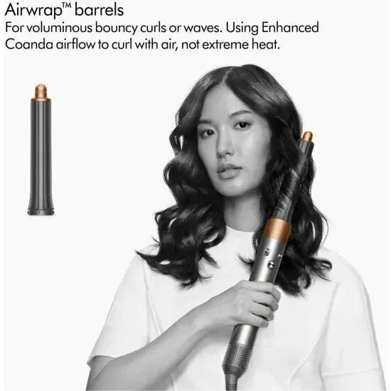 Стайлер Dyson Airwrap Complete Long HS05 Lite Nickel Copper