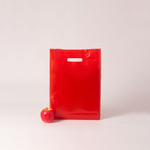 Пакет 30х40х3, ПВД, 70 мкм, красный