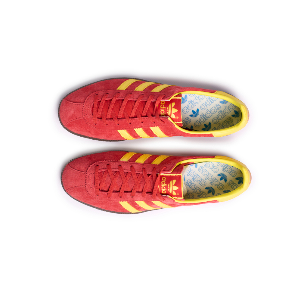 Adidas Athen x Size? "Red Bright Yellow"