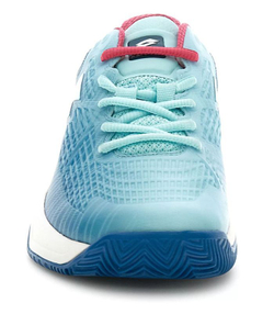 Женские Кроссовки теннисные Lotto Mirage 100 II Clay - небесный