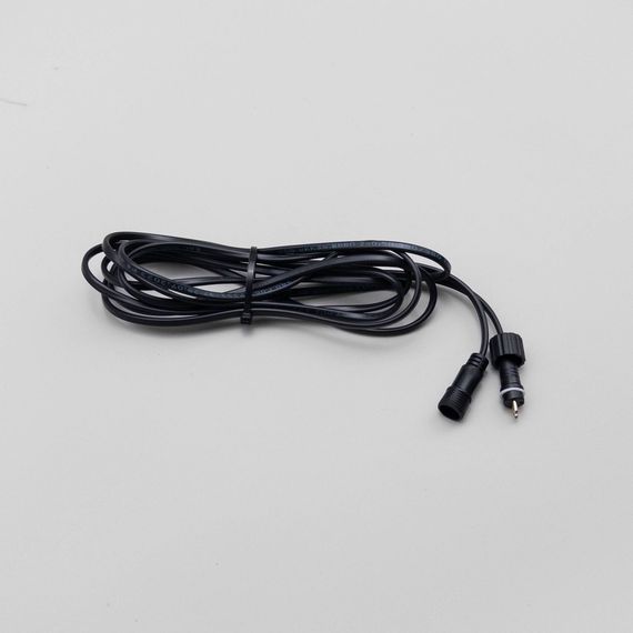 Соединитель 3 м. для нитей 24В. без возможности управления, провод черный ПВХ, IP65, LTC (SLL3m-11-1)