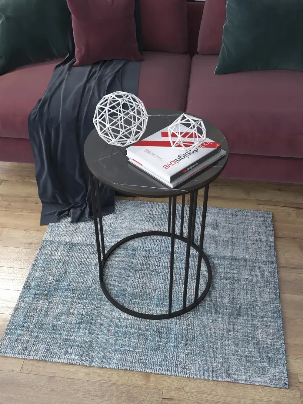 Журнальный стол Трио - ЧЧГ - МДФ в ПВХ