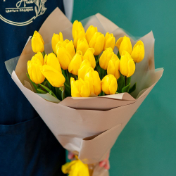 Желтые тюльпаны