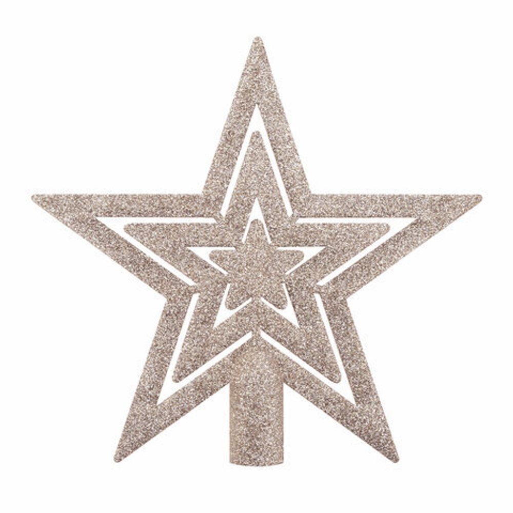 Шары новогодние ёлочные "Champagne" 55 предметов, кремовое серебро/золото, ЗОЛОТАЯ СКАЗКА, 591719