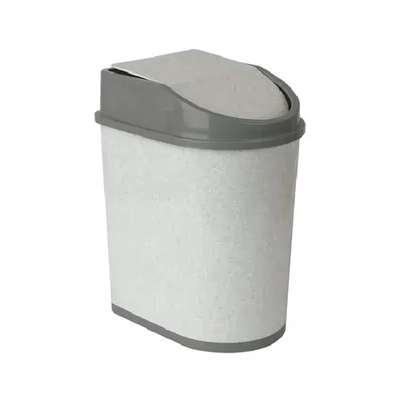 Контейнер для мусора 8л. Мраморный 0,33,19х0,25м