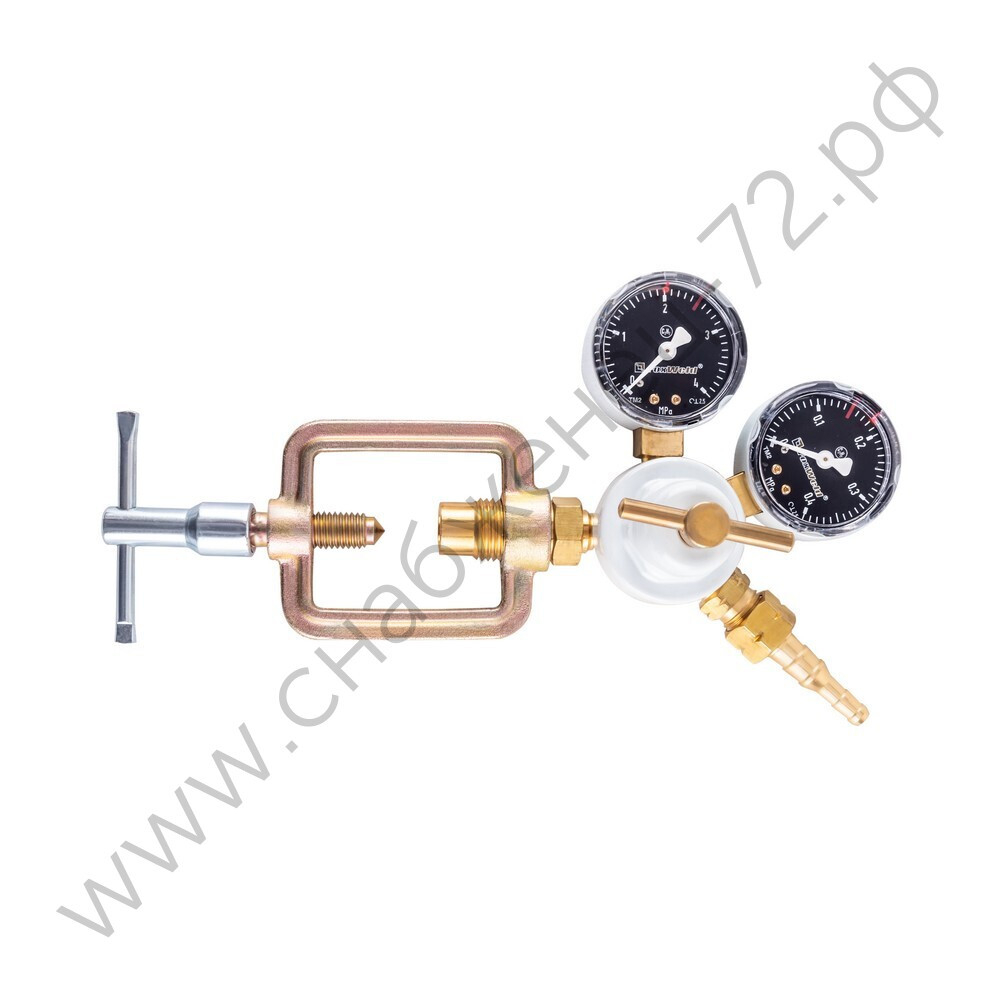 Редуктор FoxWeld БАО-5-СВ (ацетиленовый, 2 манометра), пр-во FoxWeld/КНР)