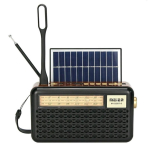 Радиоприемник с MP3 плеером +Solar panel в ретро стиле M-522BT-S