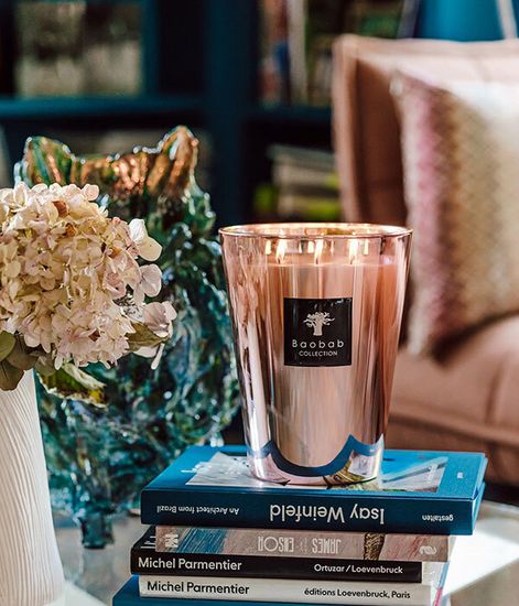 Roseum, свеча Les Exclusives MAX 35, Baobab Collection