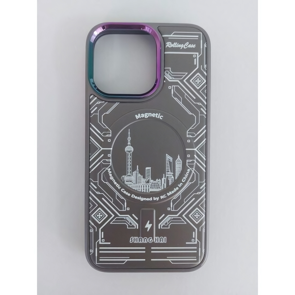 Чехол на iPhone 12 Magnetic Case, 013140 розовый