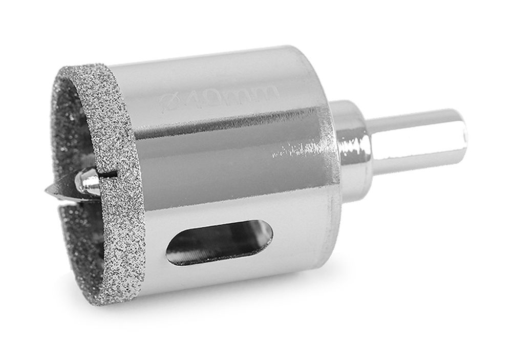 Алмазная коронка MESSER-DIY по стеклу, керамической плитке, керамограниту и мрамору 20мм