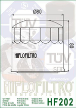 Фильтр масляный HF202 Hiflo