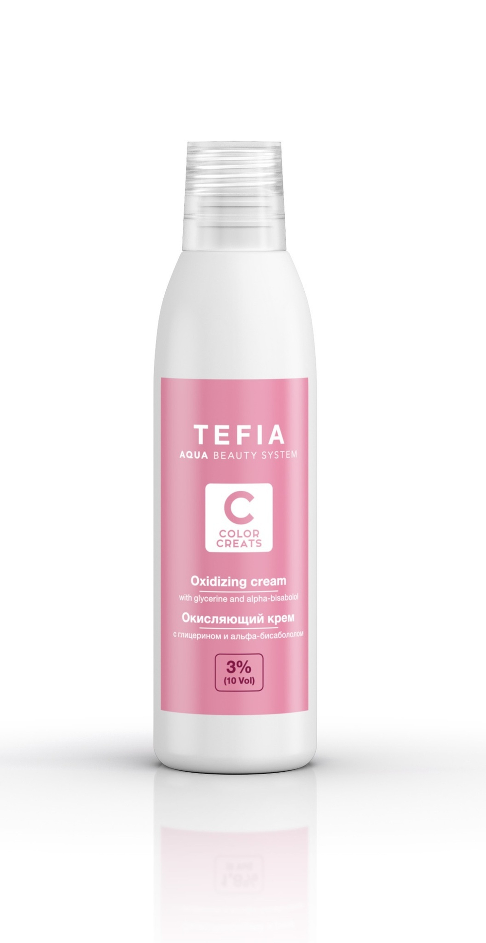 TEFIA Окисляющий крем 3% 120 ml.с глицерином и альфа-бисабололом