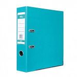 Папка-регистратор STANGER 75 мм двухстор.PVC бирюз. метал.окант. съемн. мех. карман д/маркир.этикет.