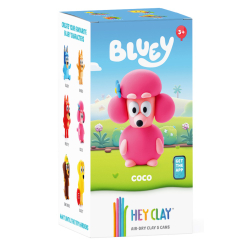 HEY CLAY - Пластилиновая масса Bluey COCO 5-пак + аксессуар HCL50203