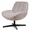 Крутящееся кресло Mateo, светло-серое букле