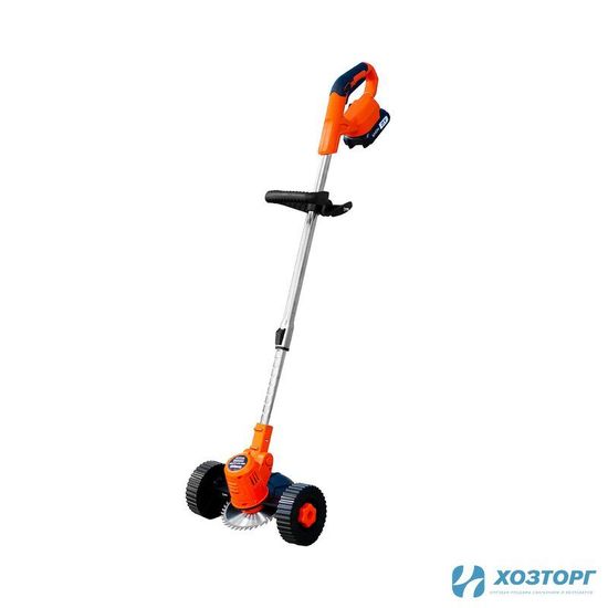 Триммер аккум на колесах Gramex CSC-21/1-2,0 SM сдвижная штанга 21В, 2 А/ч