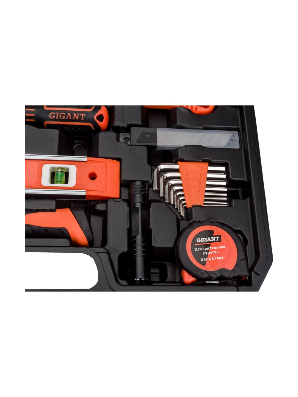 Набор инструментов для дома, 208 предметов Gigant GNJ-208